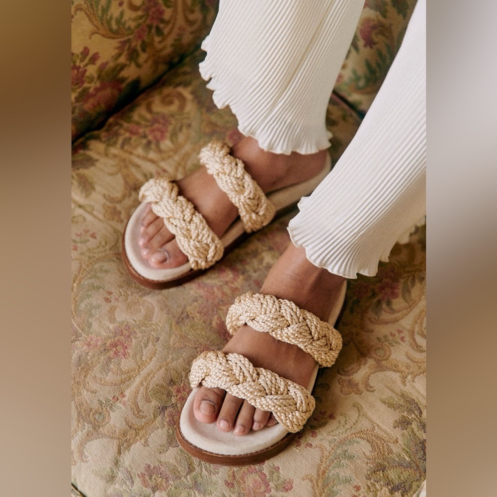 Sezane Andie Low Mules Size 37